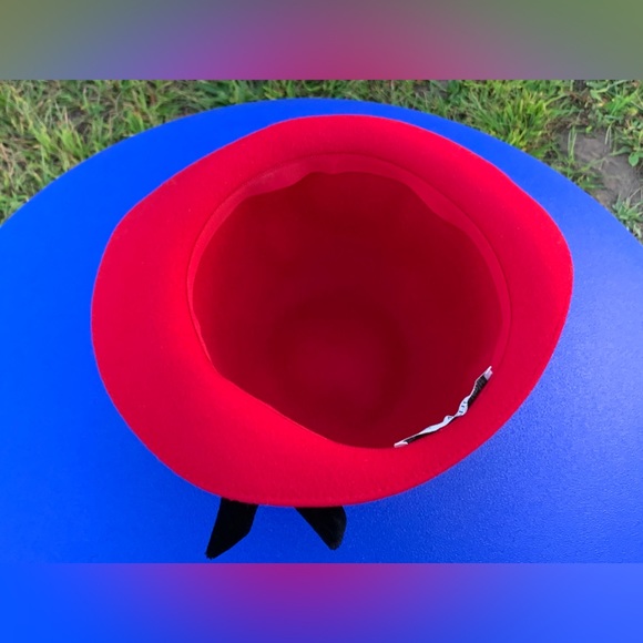 1980s Vintage LAURA ASHLEY 100% Wool Raspberry Women’s Hat - Picture 14 of 16